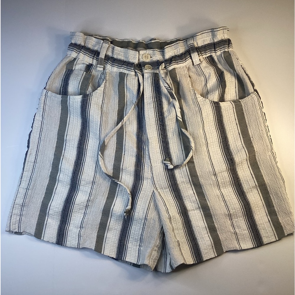 Rev-up shorts striped drawstring vintage